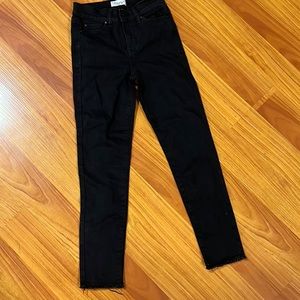 Revery black ankle skinny jeans size 10 black
